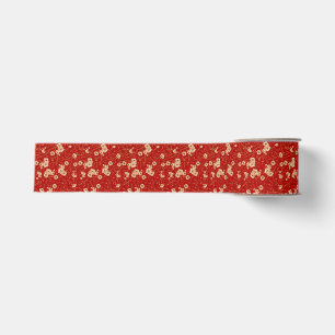 Ruban Gros-grain motif oriental