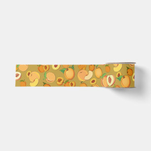 Ruban Gros-grain Motif pêche 2
