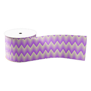 Ruban Gros-grain Motif simple chevron 2
