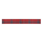 Ruban Gros-grain Motif Tartan rouge ID589 (Devant)