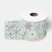 Ruban Gros-grain Neige Vintage (Bobine)