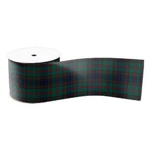 Ruban Gros-grain Nouveau-Zélande Tartan Plaid Motif