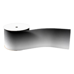 Ruban Gros-grain Ombre noire personnalisée
