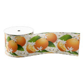 Ruban Gros-grain Oranges Fruits d'agrumes (Bobine)