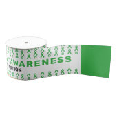 Ruban Gros-grain Organ Transplant Awareness Pattern Ribbon (Bobine)