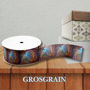 Ruban Gros-grain Orion Nebula Space Galaxy