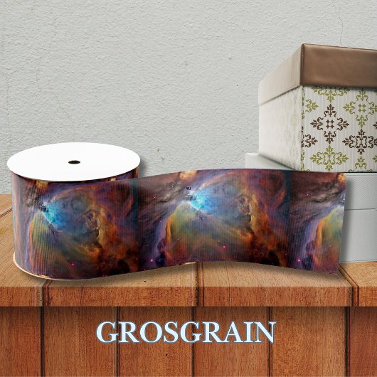 Ruban Gros-grain Orion Nebula Space Galaxy