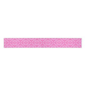 Ruban Gros-grain Ornamental Pink Damask Breast Cancer Awareness (Devant)