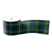 Ruban Gros-grain Panier bleu vert tartan MacIntyre (Bobine)