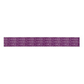 Ruban Gros-grain Papier Art Déco élégant violet foncé (Devant)