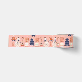 Ruban Gros-grain papier d'emballage de Noël