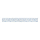 Ruban Gros-grain Parties scintillant bleue classique Paisley Motif  (Devant)