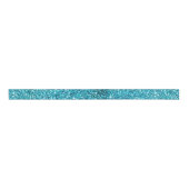 Ruban Gros-grain Parties scintillant Mermaid Aqua Glitz (Devant)