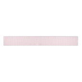 Ruban Gros-grain Pastel Pink En vichy (Devant)