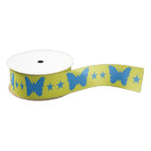 Ruban Gros-grain Patriotic Ribbon with Flag of Bady Bassit (Bobine)