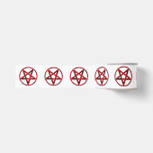 Ruban Gros-grain Pentagram Red Devil (Devant)