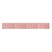 Ruban Gros-grain Pink Red Candy Cane Stripes Christmas (Devant)