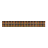 Ruban Gros-grain Plaid couleur automne (Devant)