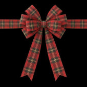 Ruban Gros-grain Plaid de Fêtes Classique