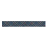 Ruban Gros-grain Plaid de Noël classique marine simple vacances (Devant)