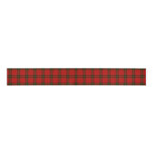 Ruban Gros-grain Plaque rouge vert tartan MacDougall (Devant)
