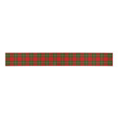 Ruban Gros-grain Plaque vert rouge de tartan MacGregor (Devant)