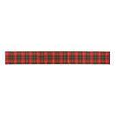Ruban Gros-grain Plaque vert rouge tartan MacKintosh (Devant)