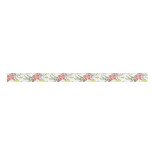 Ruban Gros-grain Plutôt Tan Floral