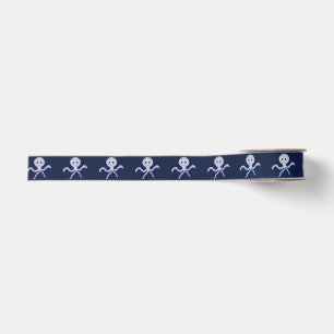 Ruban Gros-grain Poulpe sous le motif enfants de la mer
