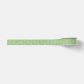 Ruban Gros-grain Quatrefoil vert (Devant)