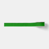 Ruban Gros-grain Rayure noire et vert citron (Devant)