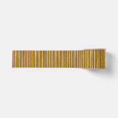 Ruban Gros-grain Rayures jaunes, ocre, marron (Devant)