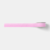 Ruban Gros-grain Rayures roses et blanches (Devant)