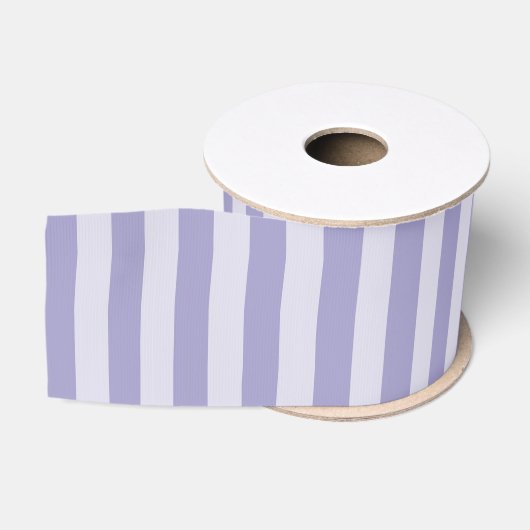 Ruban Gros-grain Rayures violettes (Bobine)