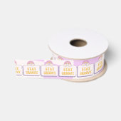 Ruban Gros-grain Restez Groovy (Bobine)