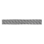 Ruban Gros-grain Retro Black White Lozengs Motif moderne (Devant)