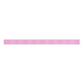 Ruban Gros-grain Ribbon Fuchsia En vichy Grosgrain (Devant)