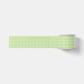 Ruban Gros-grain Ribbon vert En vichy (Devant)