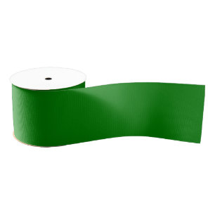 Ruban Gros-grain Ribbon vert grand grain