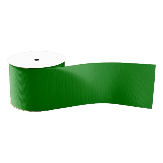 Ruban Gros-grain Ribbon vert grand grain (Bobine)
