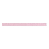 Ruban Gros-grain Ripple Herringbone in Pink (Devant)