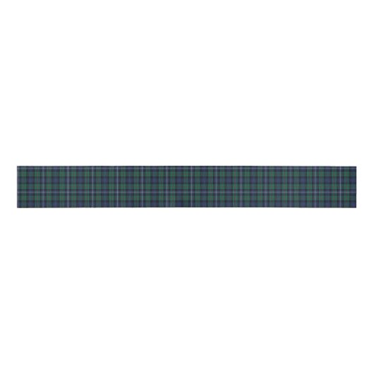 Ruban Gros-grain Robertson Chasse Tartan Plaid Motif (Devant)