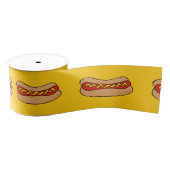 Ruban Gros-grain ruban de hot-dogs (Bobine)
