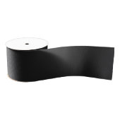 Ruban Gros-grain Ruban Eerie Black Wide Grosgrain (Bobine)