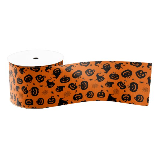 Ruban Gros-grain Ruban Halloween Grosgrain (Bobine)
