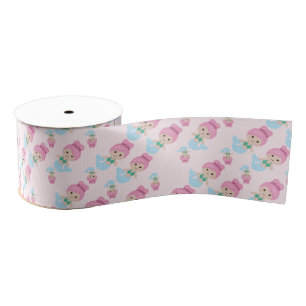 Ruban Gros-grain Ruban mignon de motif de sirène