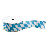 Ruban Gros-grain Ruban patriotique avec Drapeau de Bavière, Allemag (Bobine)