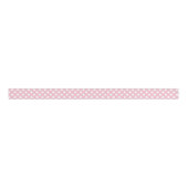 Ruban Gros-grain Ruban rose et blanc de Prety de polka de point (Devant)
