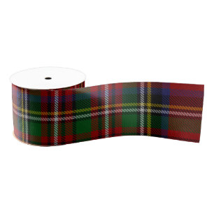 Ruban Gros-grain Ruban rouge Tartan Noël Zazzle Bows & Ribbons