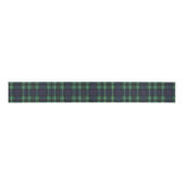 Ruban Gros-grain Ruban - Tartan jaune, vert et bleu (Devant)